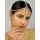 Handcrafted Kundan Pearl Matha Patti Bridal Head Jewelry
